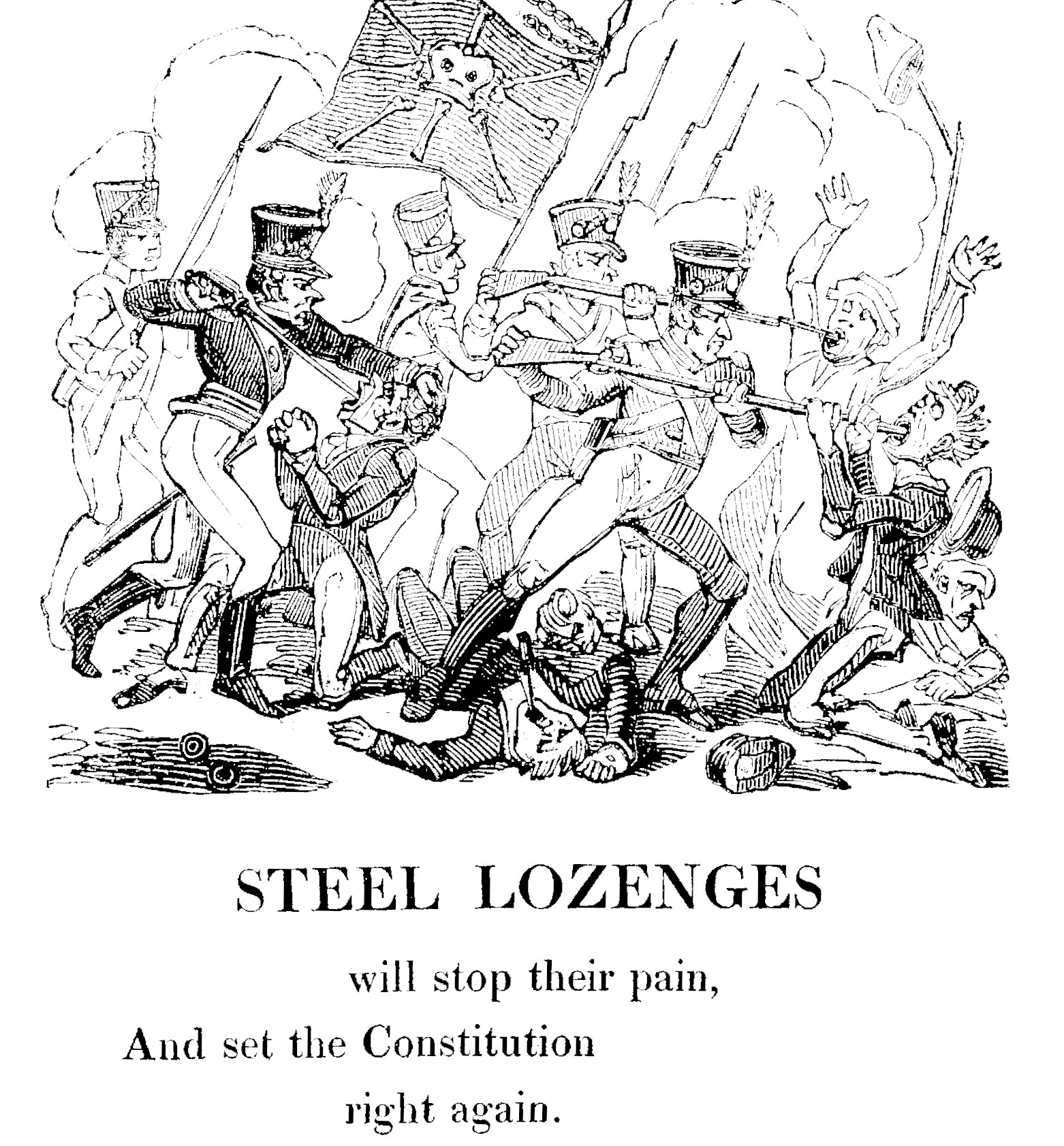 16 Aug Cruikshank 'Steel Lozenges'