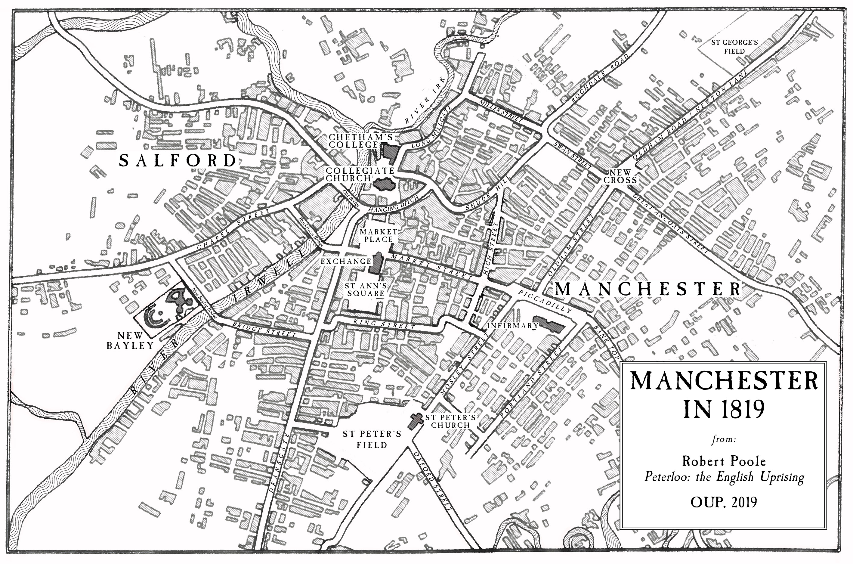 Map 2 Manchester. Robert Poole.