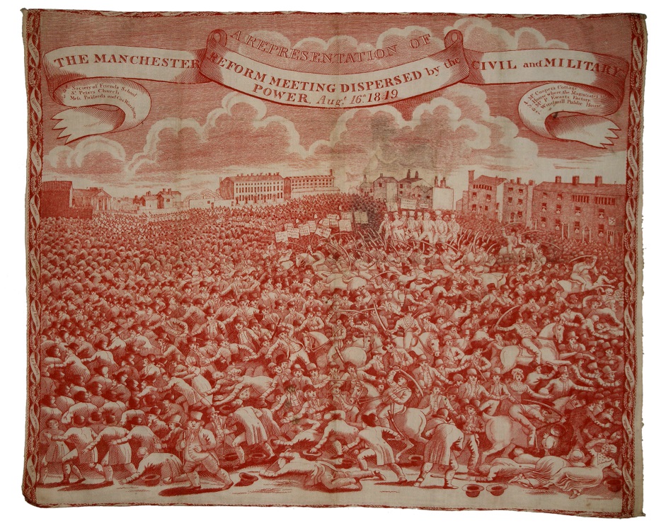 Peterloo Fabric. Photo: WCML